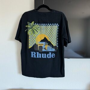 Rhude Moonlight Tropics t shirt. Boxy fit size small never worn.